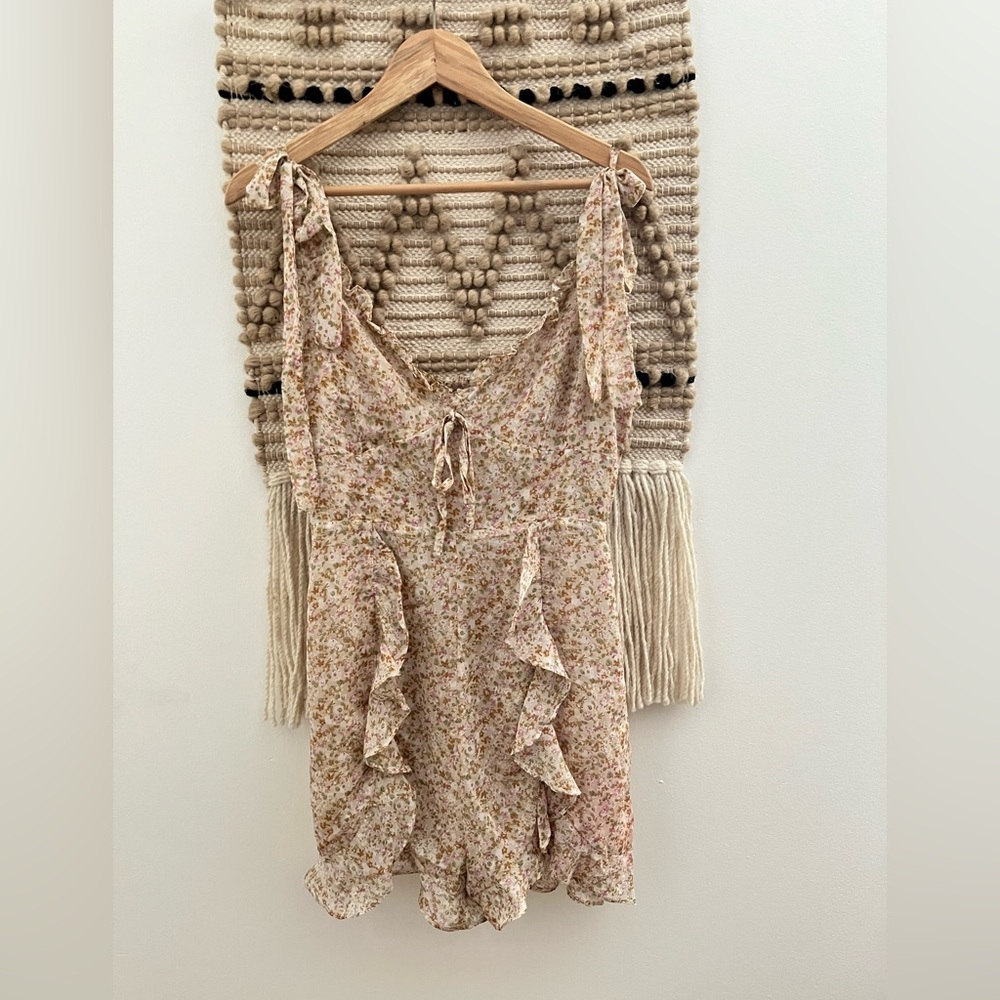 Storia Floral Print Romper